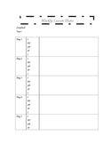 Weekly Lesson Plan Template "Snap Shot"