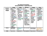 Weekly Lesson Plan Template (with Edmodo!)