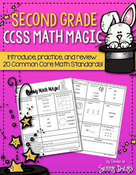 Preview of Second Grade CCSS Math Magic {Set Two}