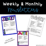 Weekly/Monthly Newsletters