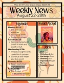 Weekly Parent Newsletter (Edition 2)
