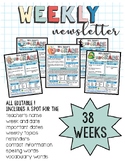 Customizable Weekly Newsletter Template for a Full School 