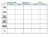 Weekly Pacing Guide (for Blended Learning)