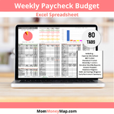 Weekly Paycheck Budget Excel Spreadsheet