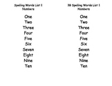 Weekly Phonics Spelling Packets
