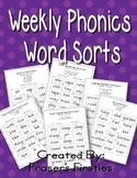 Weekly Phonics Word Work