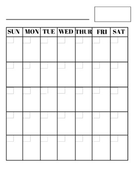 Preview of Weekly Planner