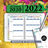 Weekly Planner Digital 2020 2021 GoodNotes Ipad Pro Vertic