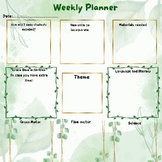 Weekly Planner - Green Theme