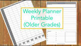 Weekly Planner Printable (0lder)