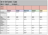 Weekly Planner Template Editable