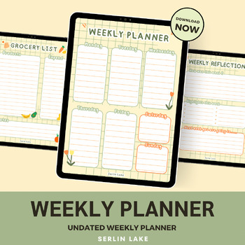 Preview of Weekly Planner / Weekly Goals / Daily Planner