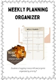 Weekly Planning Organizer