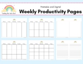 Weekly Productivity Pages