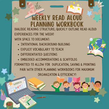 Preview of Weekly Read Aloud Planning Workbook