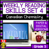Science Reading Comprehension Skills | Chemistry Bundle