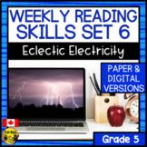 Science Reading Comprehension Skills | Electricity Bundle