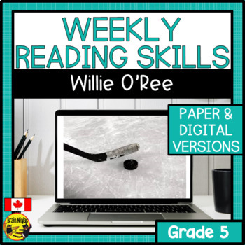 Preview of Social Studies Reading Comprehension Skills | Willie O'Ree