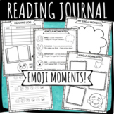 Weekly Reading Journal with "Emoji Moments" - Customize Re