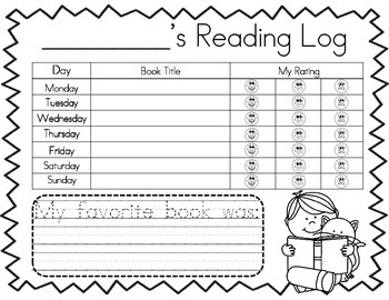 reading in the wild printables form a.2 my reading list