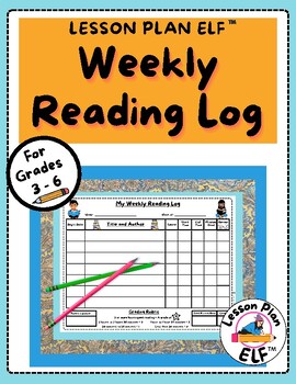 Preview of Weekly Reading Log