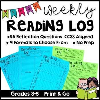Preview of Reading Log and Response