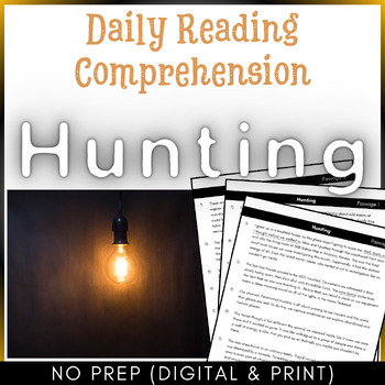 Preview of Daily Reading Passage Reading Comprehension Writing ELL Context Clues SEL