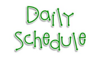 Preview of Weekly Schedule 8am - 4:30 (every 15 min.) in Excel