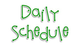 Weekly Schedule 8am - 4:30 (every 15 min.) in Excel