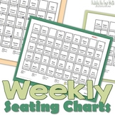 Weekly Seating Chart and Participation Tracker