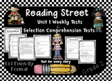 Reading Street Weekly Skills, Vocabulary, and Comprehensio