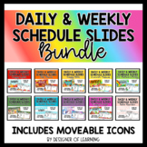 Daily & Weekly Schedule Slides | The Bundle