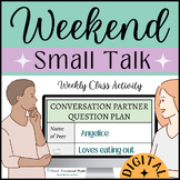 Weekly Social Skills Class Template | Autism Weekend Small