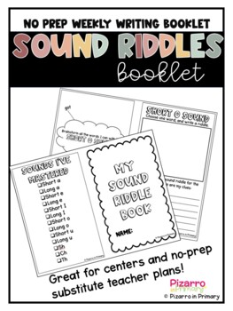Preview of Sound of the Week | Long Vowel Short Vowel Sound | Writing Booklet | Daily 5