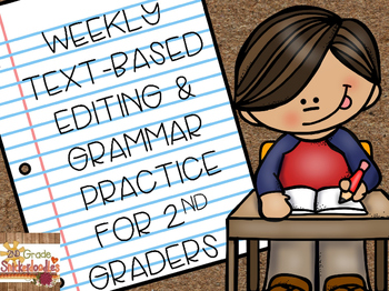 Preview of Weekly Text-Based Editing and Grammar Practice for 2nd Graders