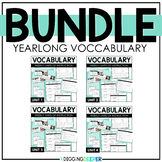 Weekly Vocabulary Building Activities FULL YEAR BUNDLE