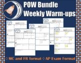 Weekly Warmups (Problems of the Week) AP Calc AB