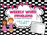 Weekly Word Problems