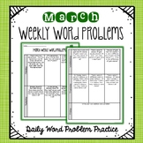 March Daily Word Problems | 3rd Grade | Distance Learning