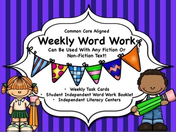 Preview of Weekly Word Work