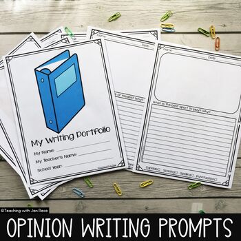 Preview of Year-Long Opinion Writing Prompts