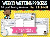 Weekly Writing Process (2nd Grade Reading Wonders) Unit 1 BUNDLE