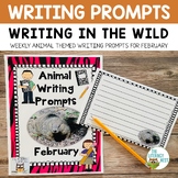 Literacy Centers: February | Animal Picture Writing Prompt
