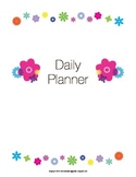 Weekly and Daily Planner/ Calendar