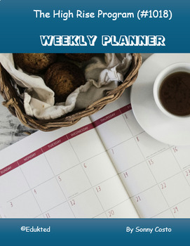 Preview of Weekly planner, The High Rise Happiness program (#1018)