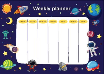 Preview of Weekly planner, To do list,Weekly Organizer-PRINTABLE