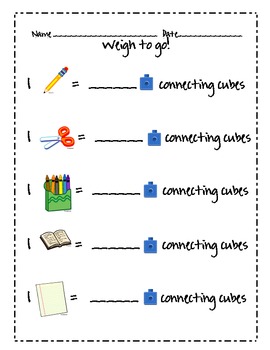 Weigh to go! Measuring Weight Station by MrsAColwell | TpT