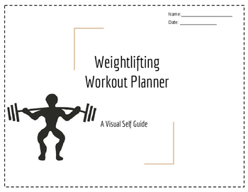 Preview of Weight Lifting Workout Planner