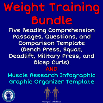 Preview of Weight Training Bundle: Reading Passages, Comparison, & Graphic Organizer