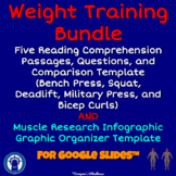 Weight Training Bundle: Readings, Graphic Organizer & More